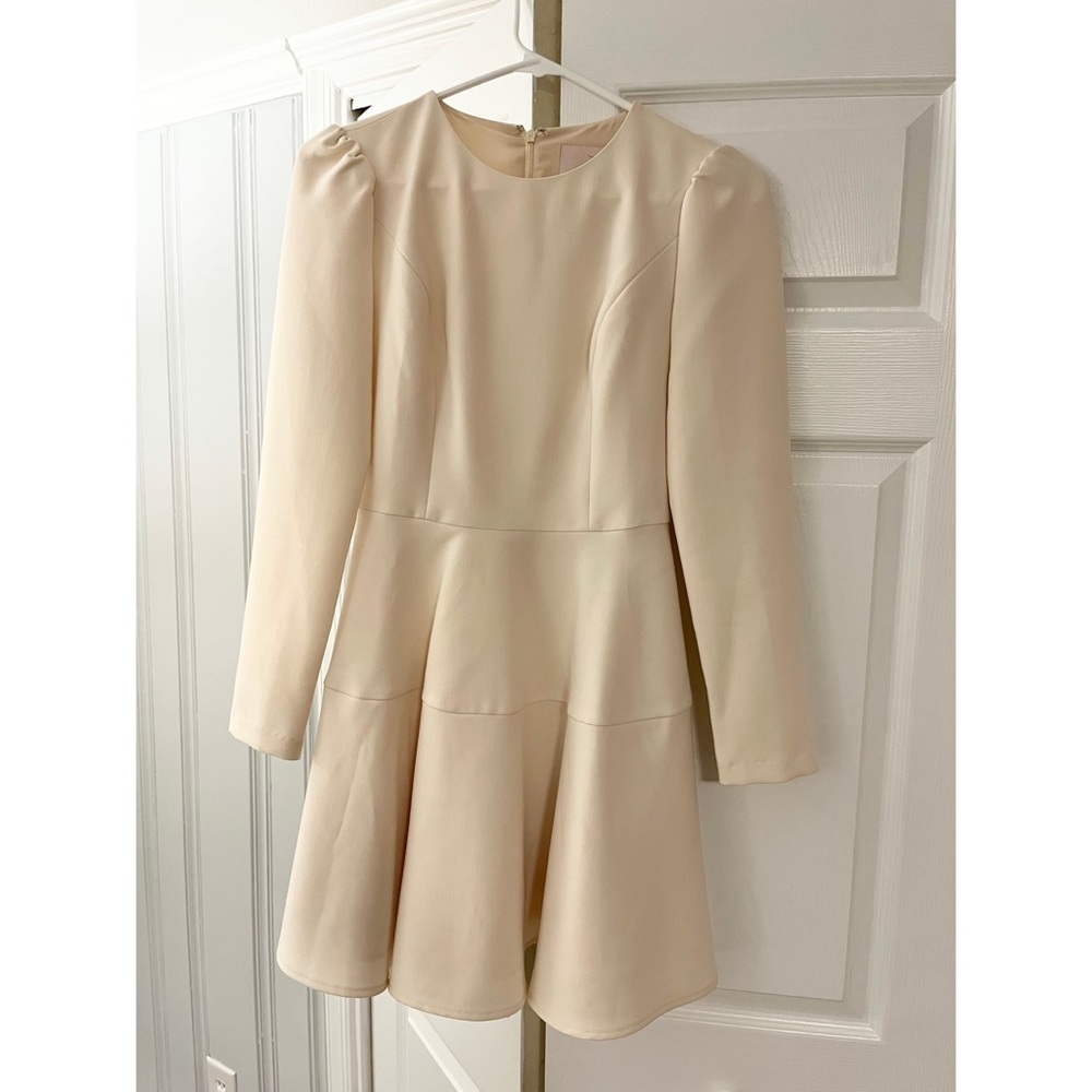 Gal Meets Glam Ivory Longsleeve Dress